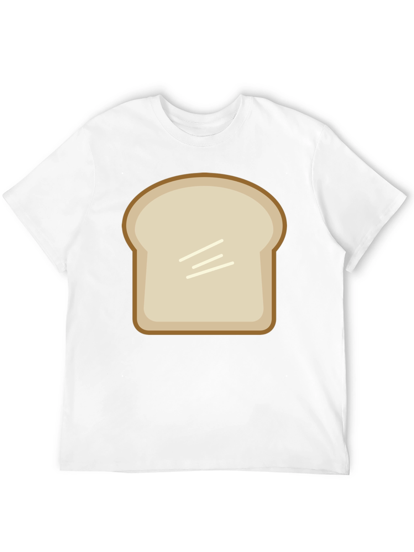 Funny Slice of Toast Graphic T-Shirt