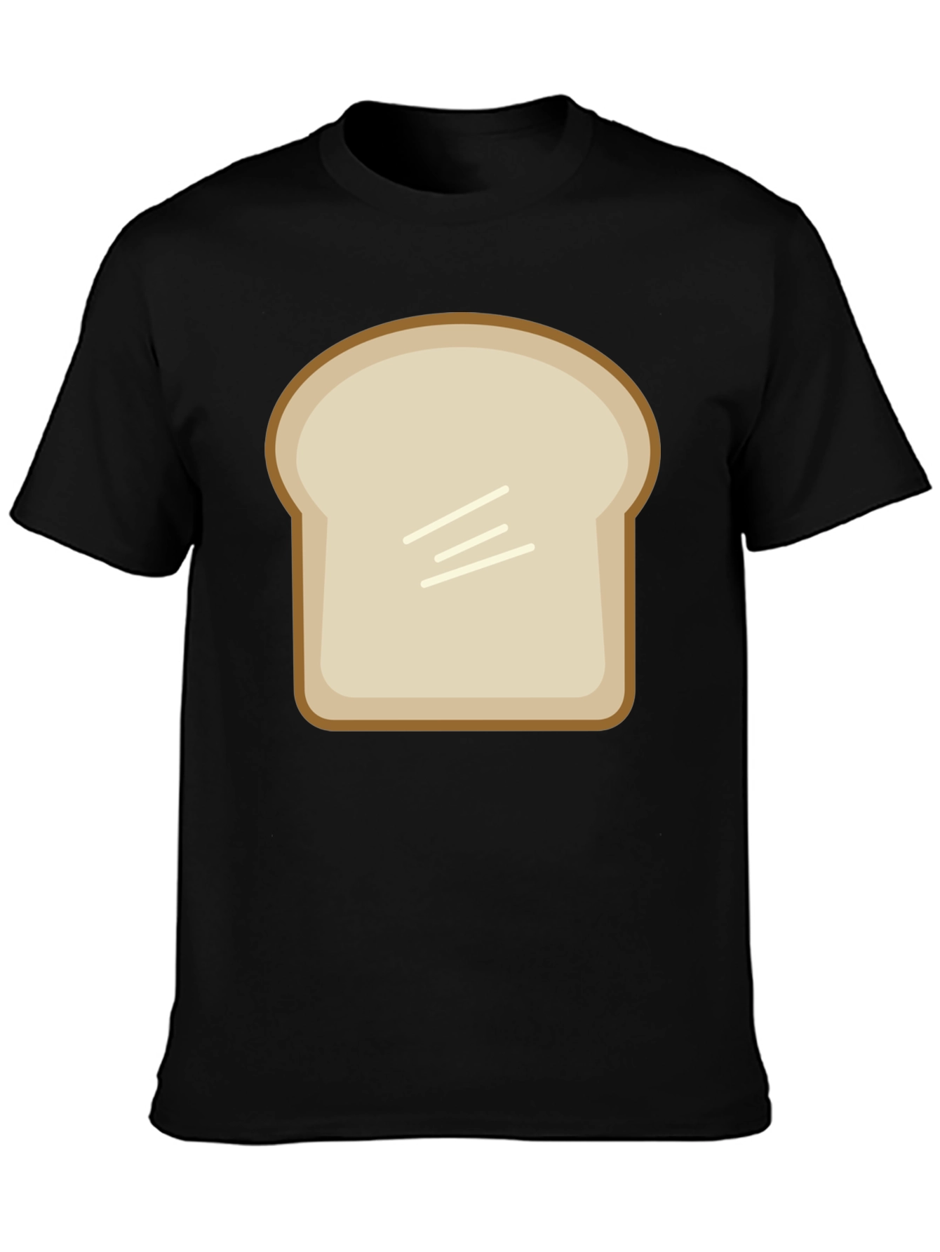Funny Slice of Toast Graphic T-Shirt