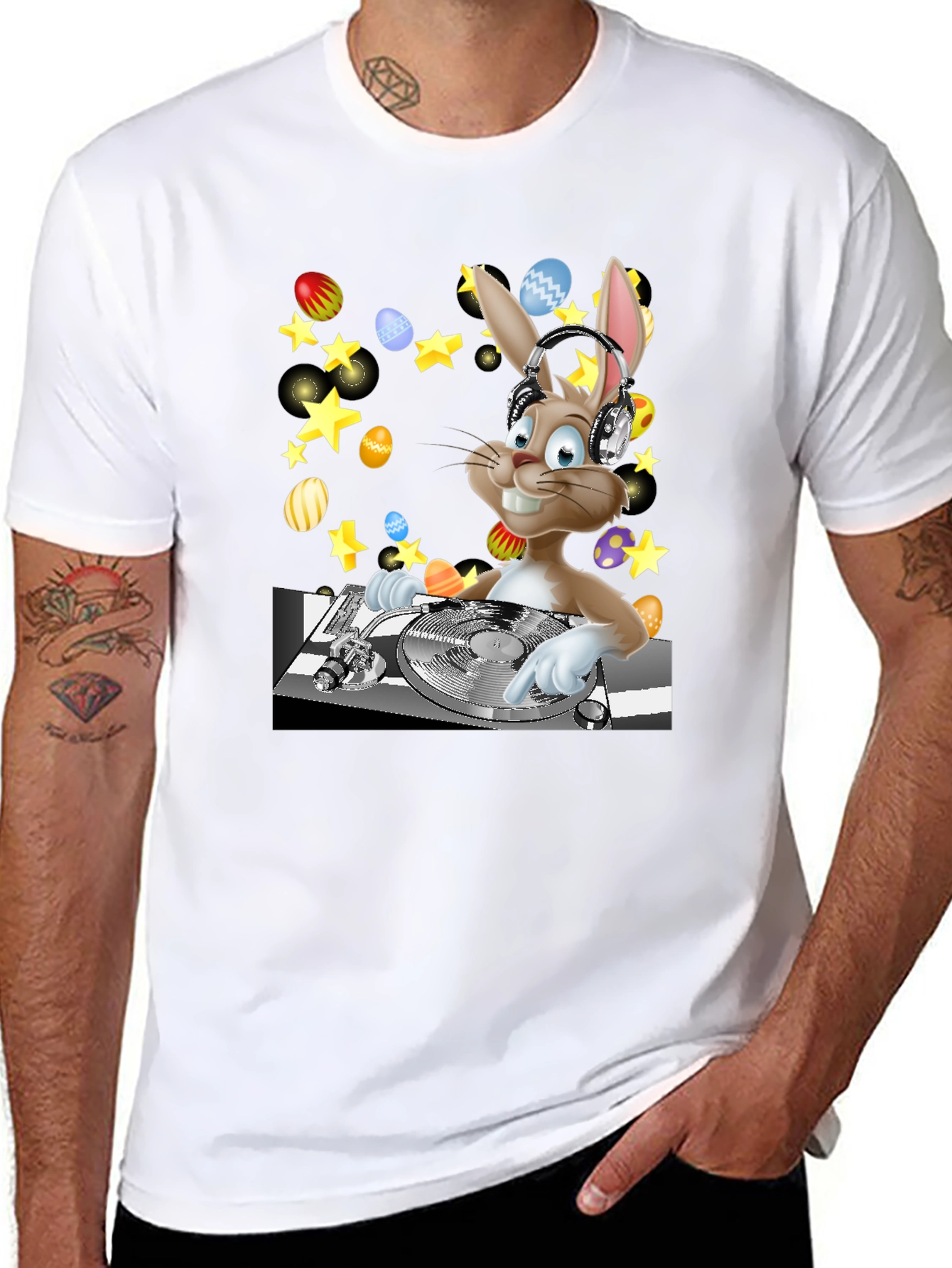 DJ Easter Bunny T-Shirt