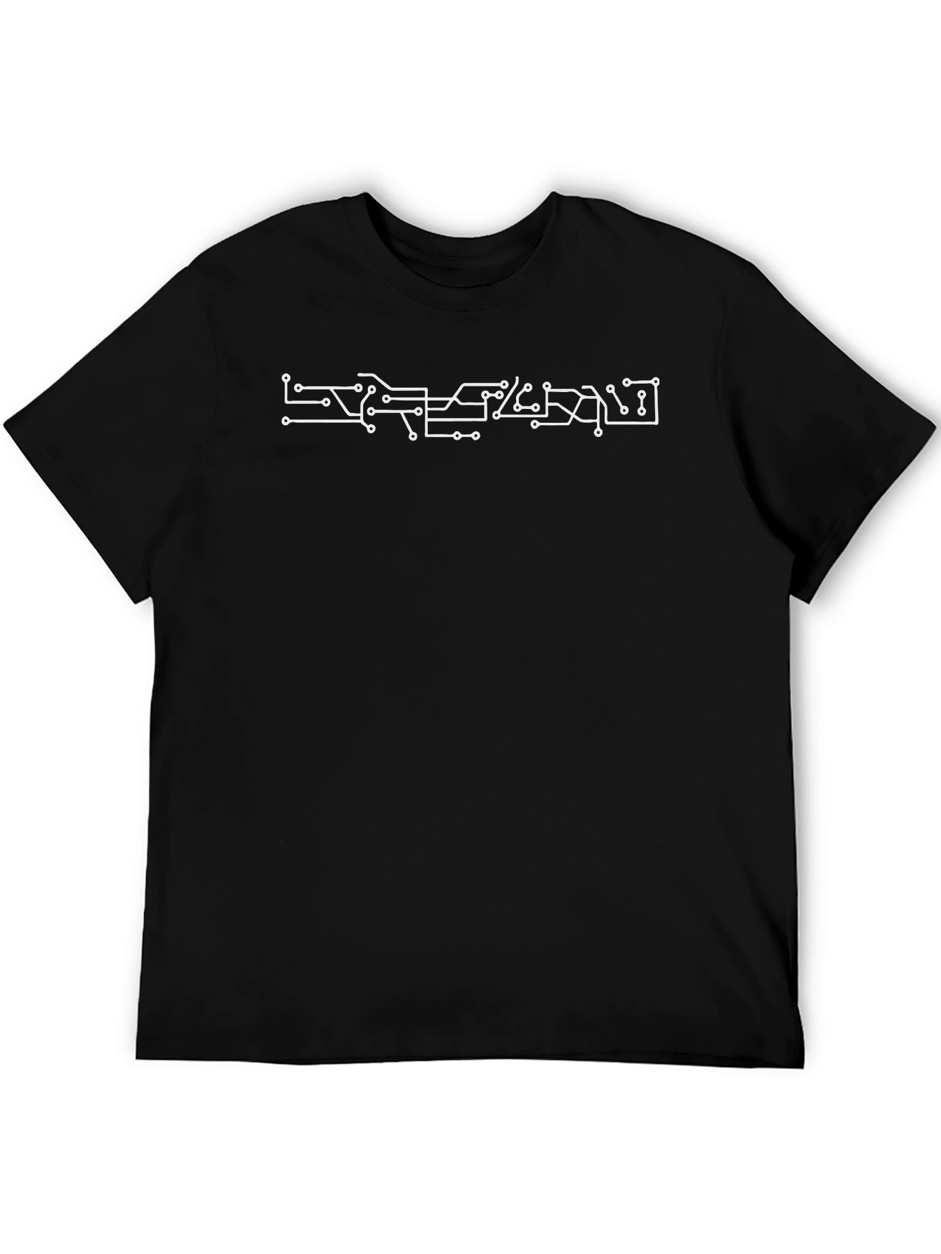 Circuit Board Graphic Tee - Modern Tech Style