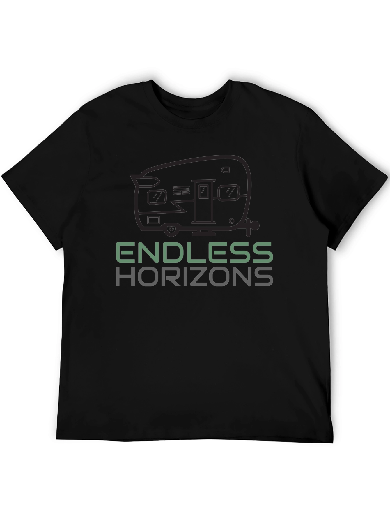 Endless Horizons Black T-Shirt