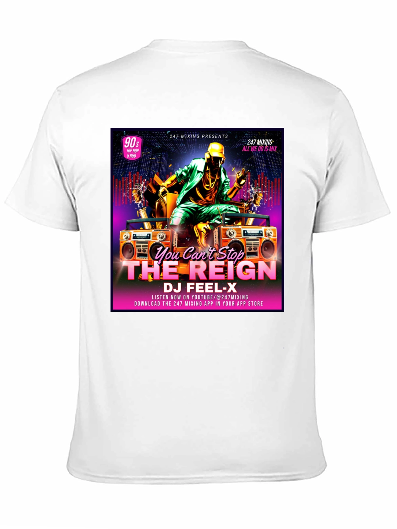 DJ Feel-X T-Shirt 90s Hip Hop & R&B