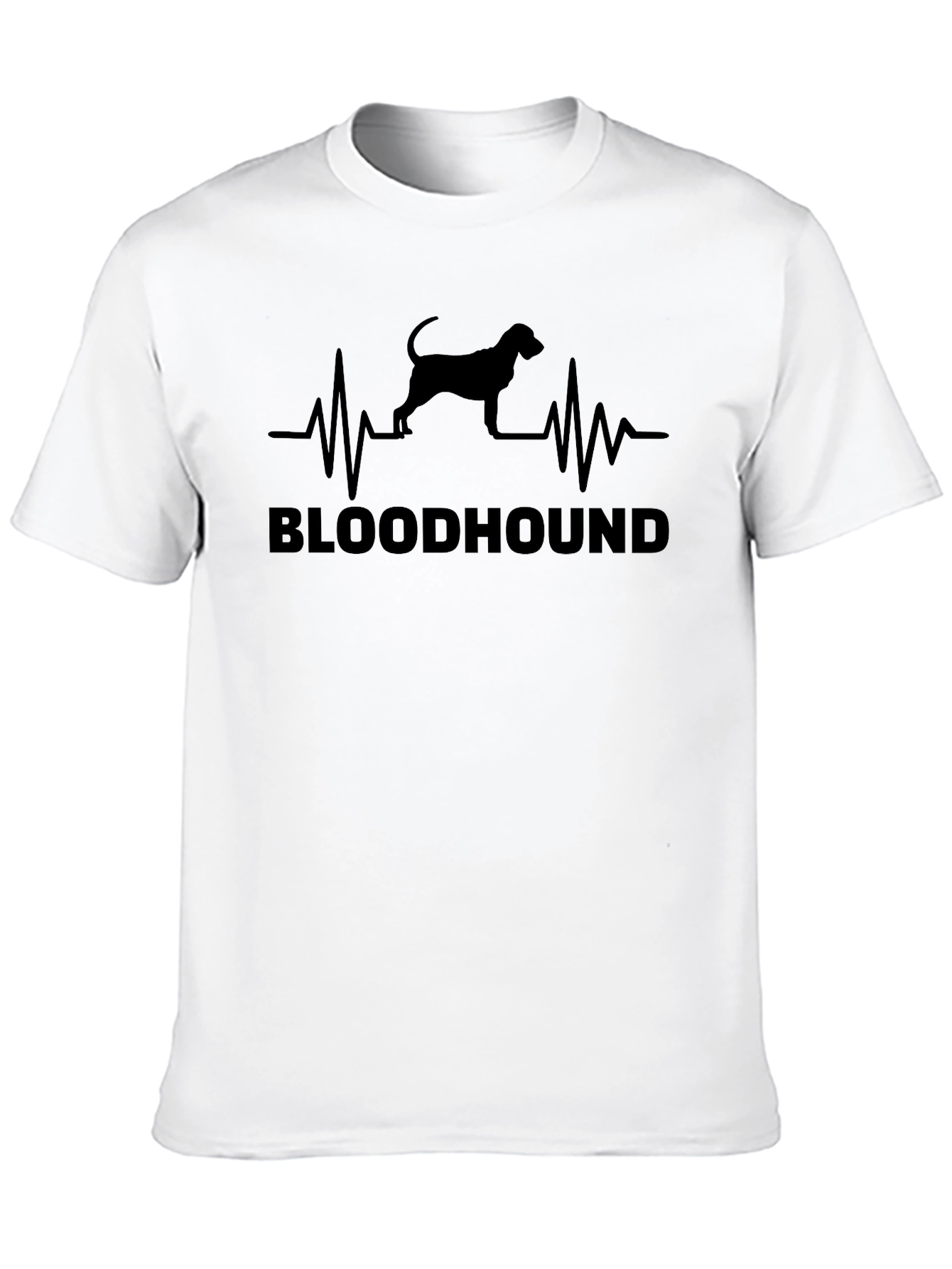 Bloodhound Heartbeat T-Shirt - Dog Lover Tee