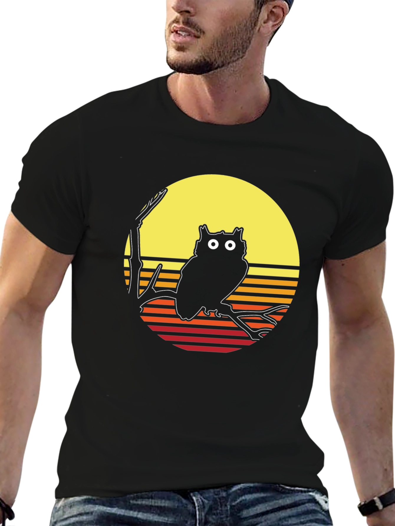 Retro Owl Graphic Tee