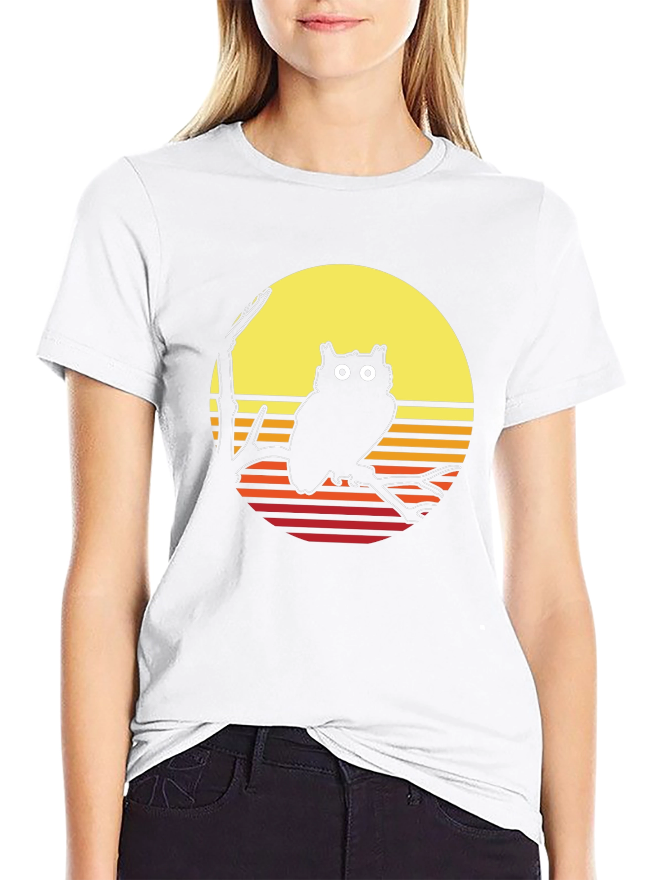 Retro Owl Graphic Tee