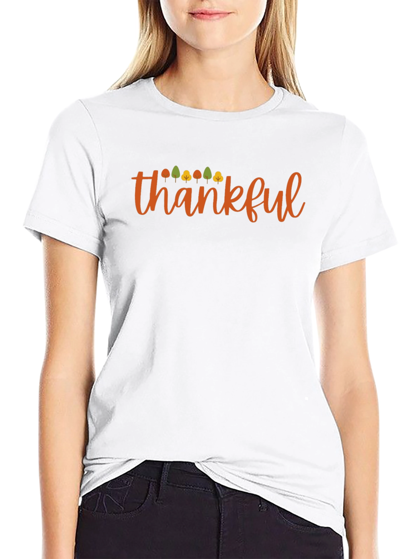 Thankful T-Shirt Autumn Design
