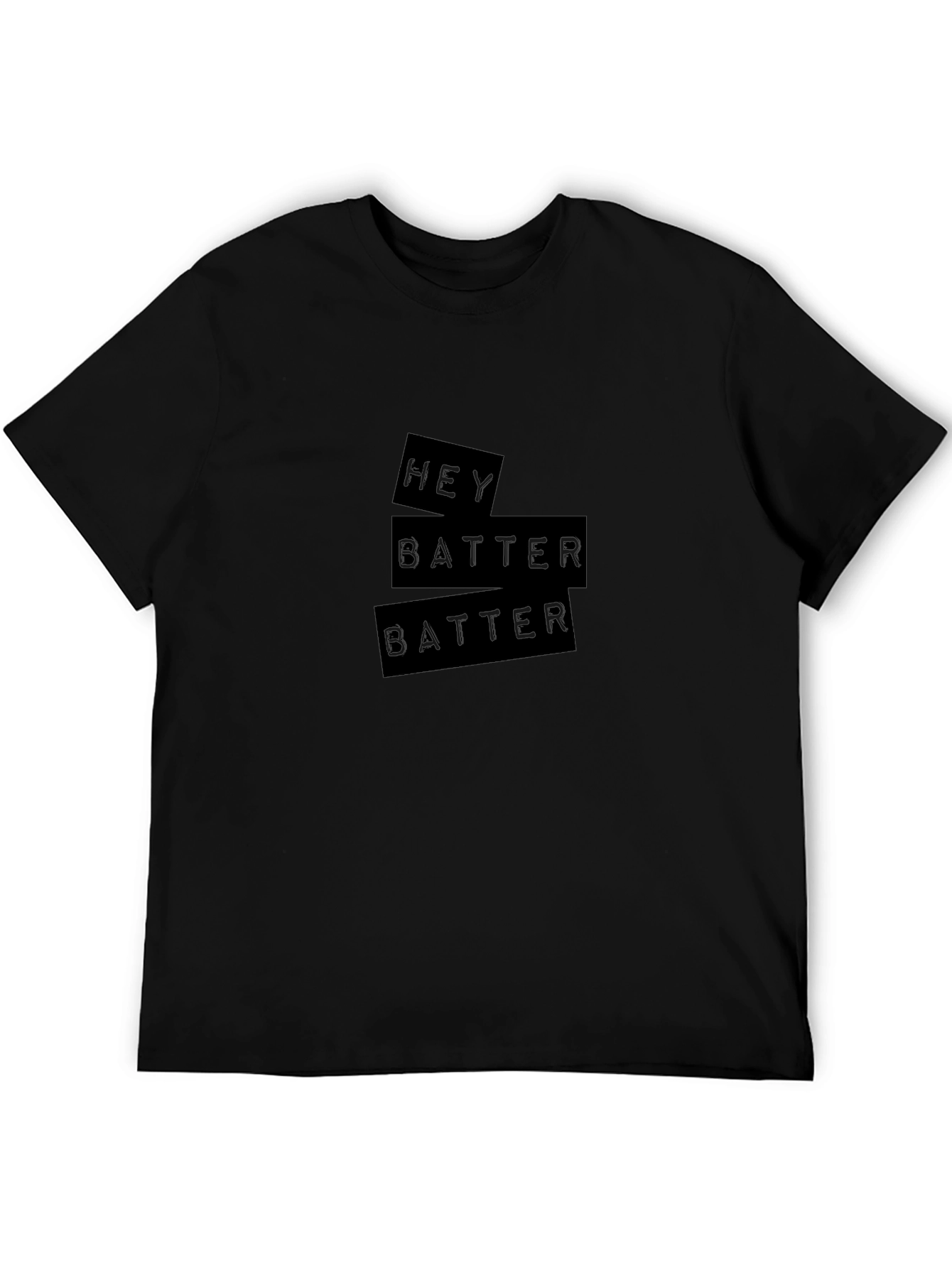 Hey Batter T-Shirt - Classic Baseball Tee