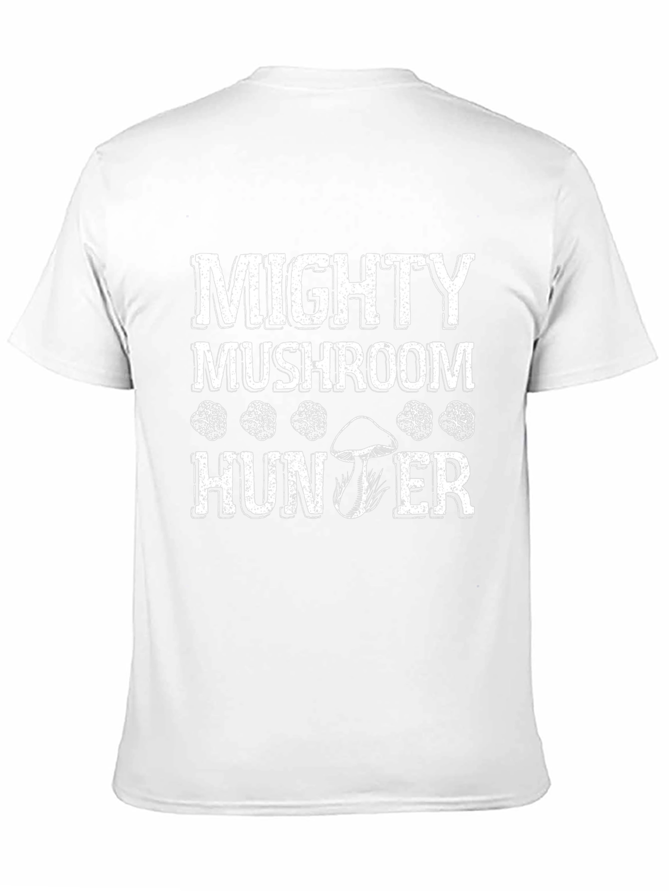 Mighty Mushroom Hunter Black T-Shirt