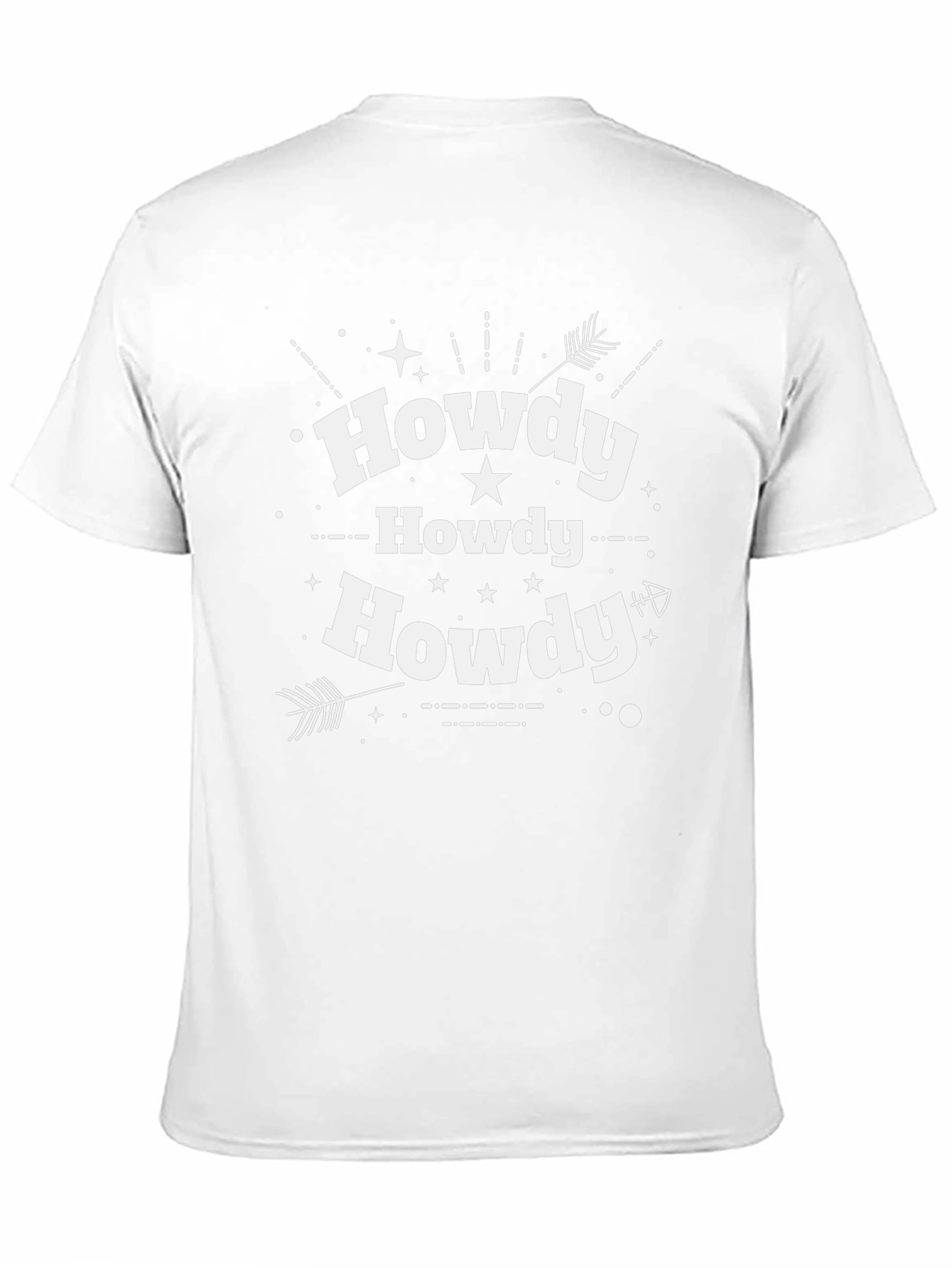 Howdy Graphic Tee - Black