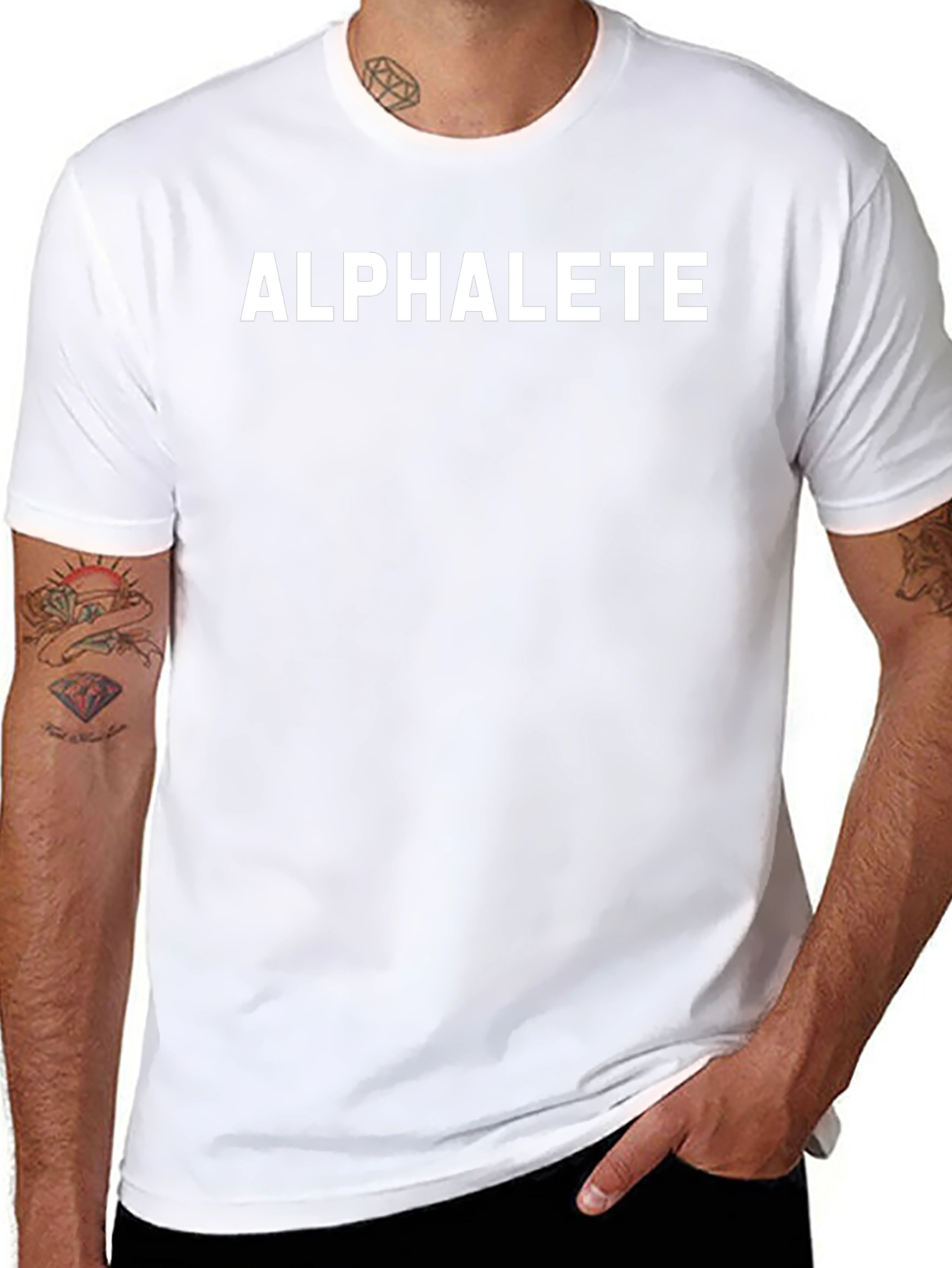 Alphalete Black T-Shirt - Mens Fitness Apparel