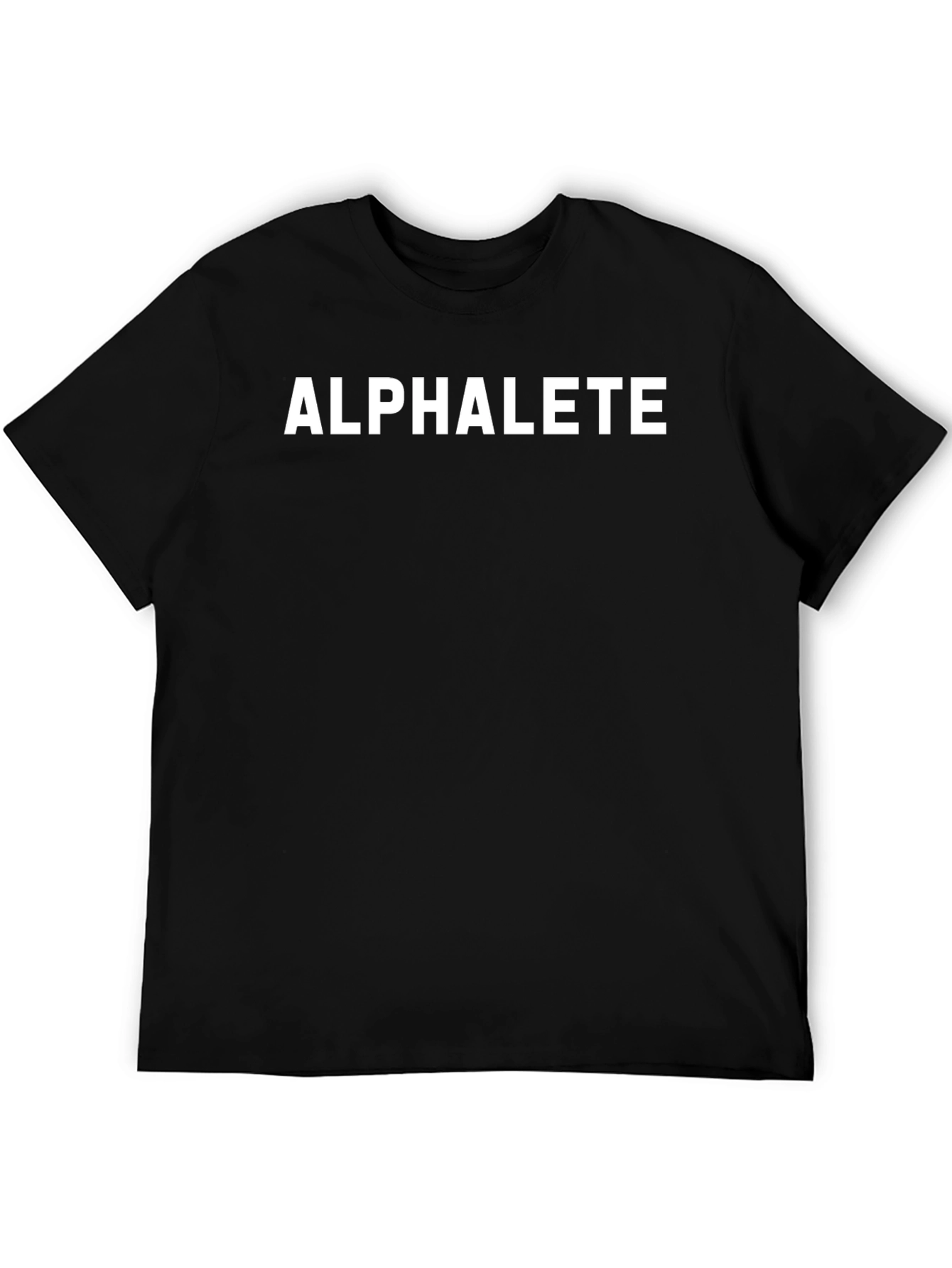 Alphalete Black T-Shirt - Mens Fitness Apparel