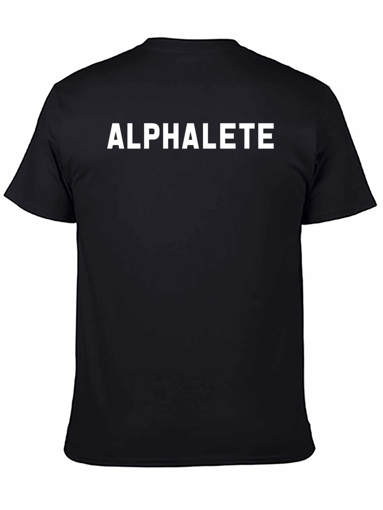 Alphalete Black T-Shirt - Mens Fitness Apparel
