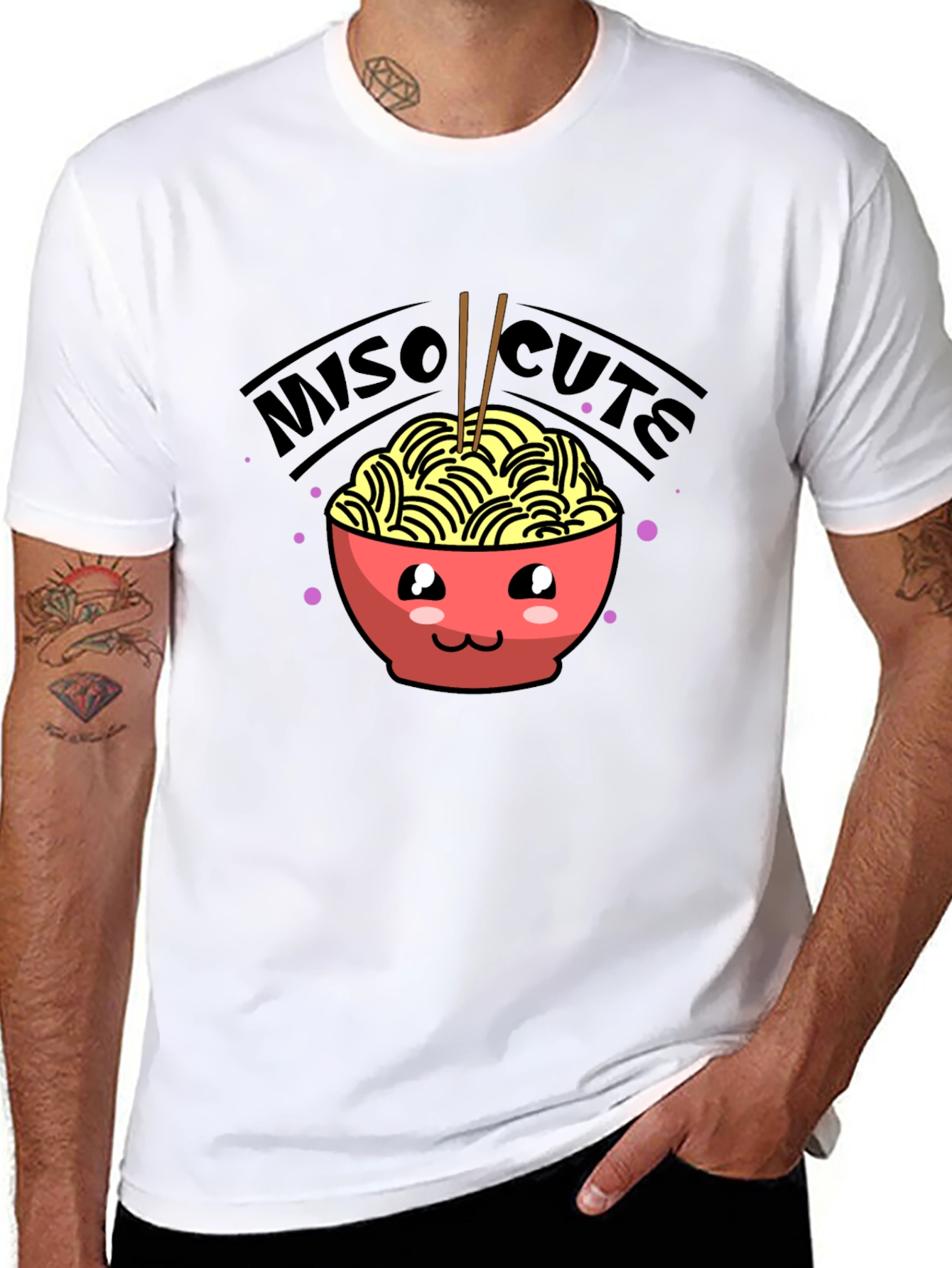 Miso Cute Ramen Graphic Tee