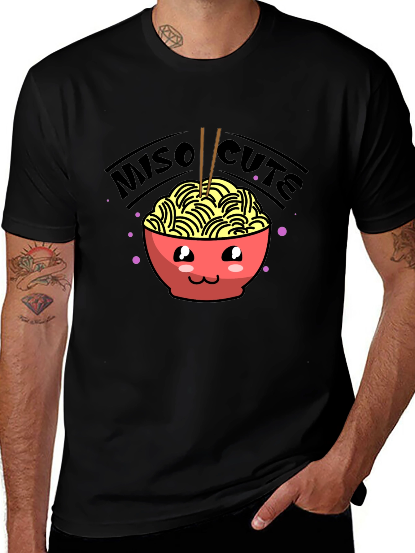 Miso Cute Ramen Graphic Tee