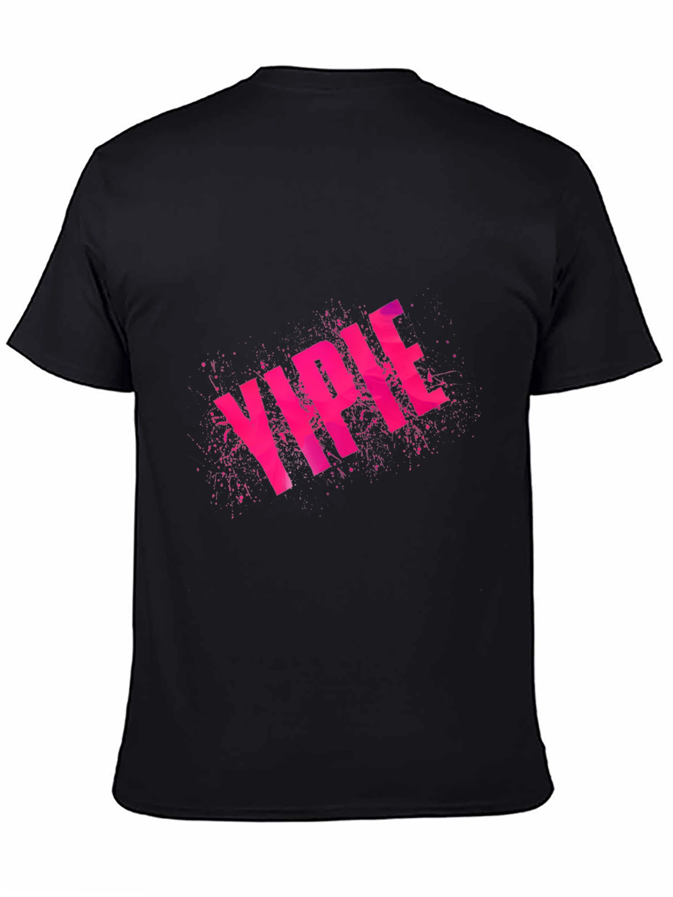 YIPEE Graphic Tee - Funky Pink Design