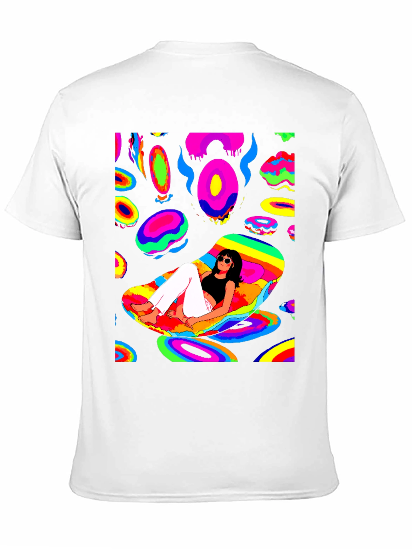 Psychedelic T-Shirt - Black Graphic Tee