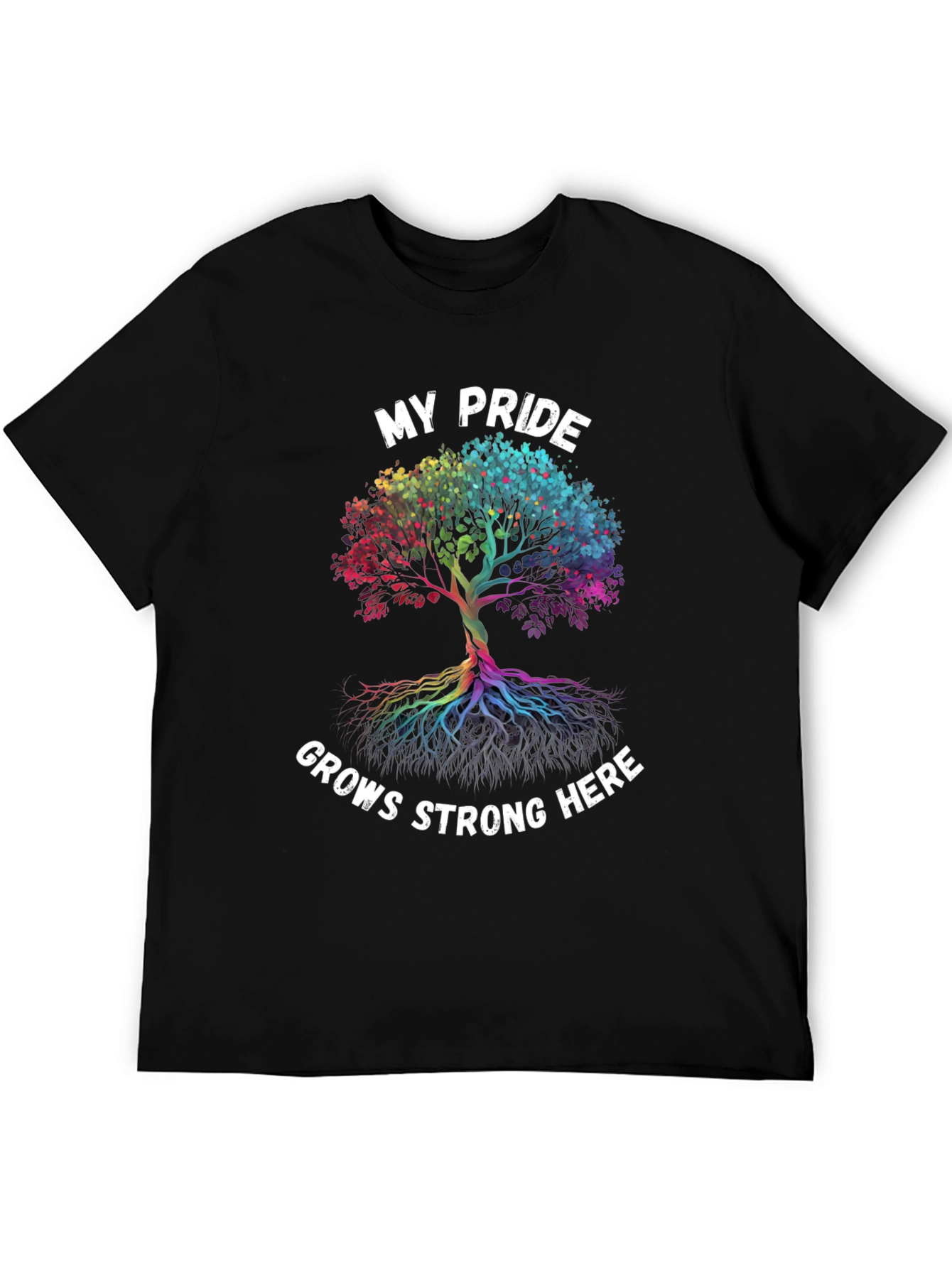 Pride Tree Graphic Tee - Grows Strong Here