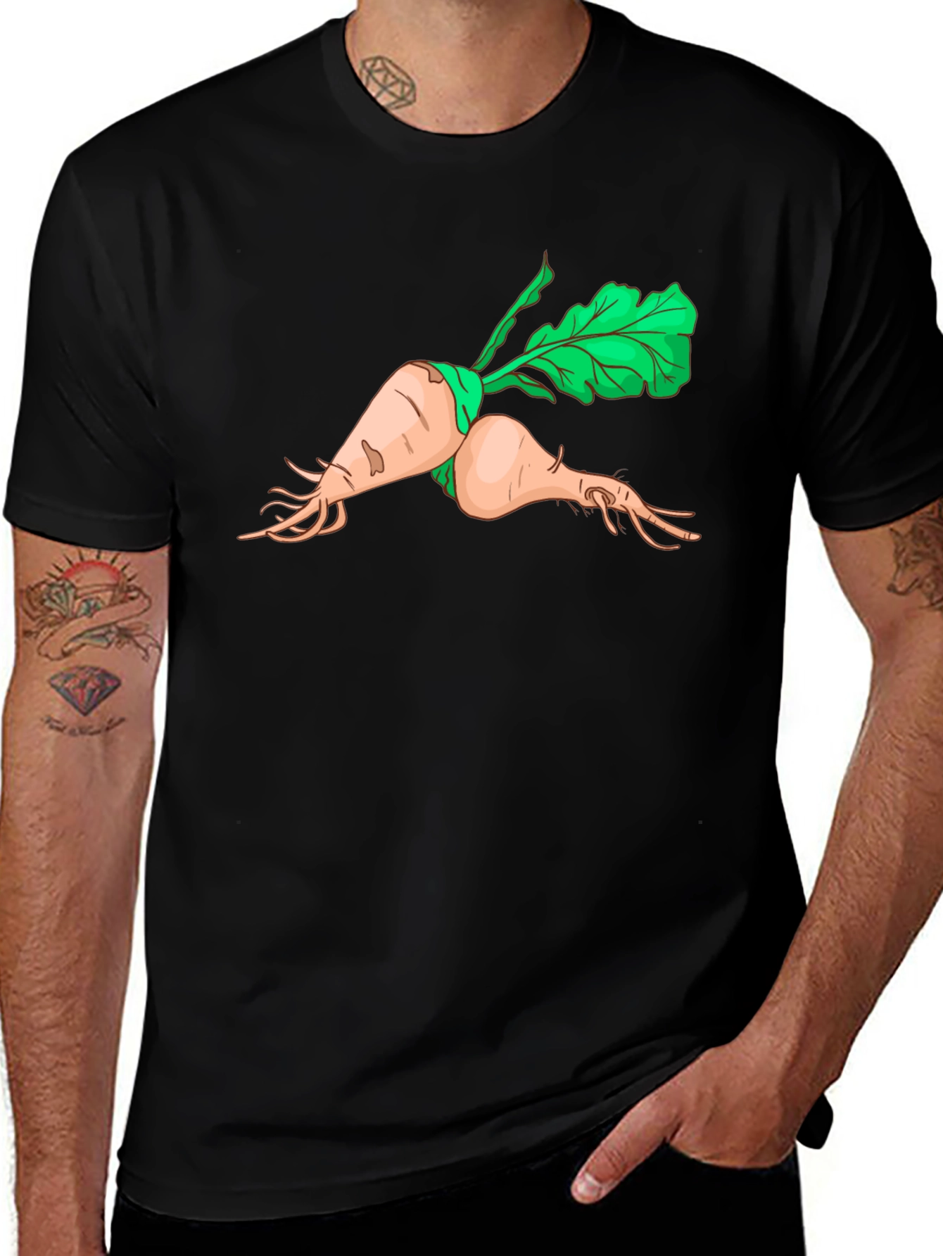 Funny Turnip Graphic T-Shirt