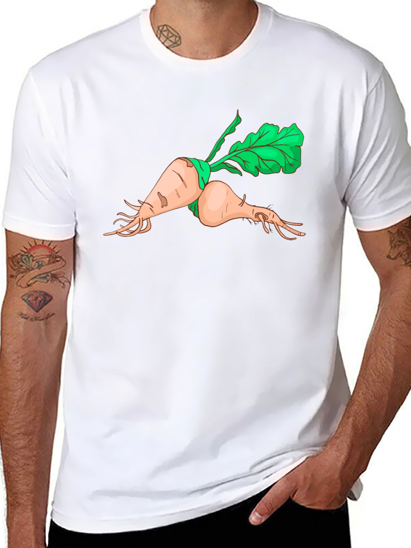 Funny Turnip Graphic T-Shirt