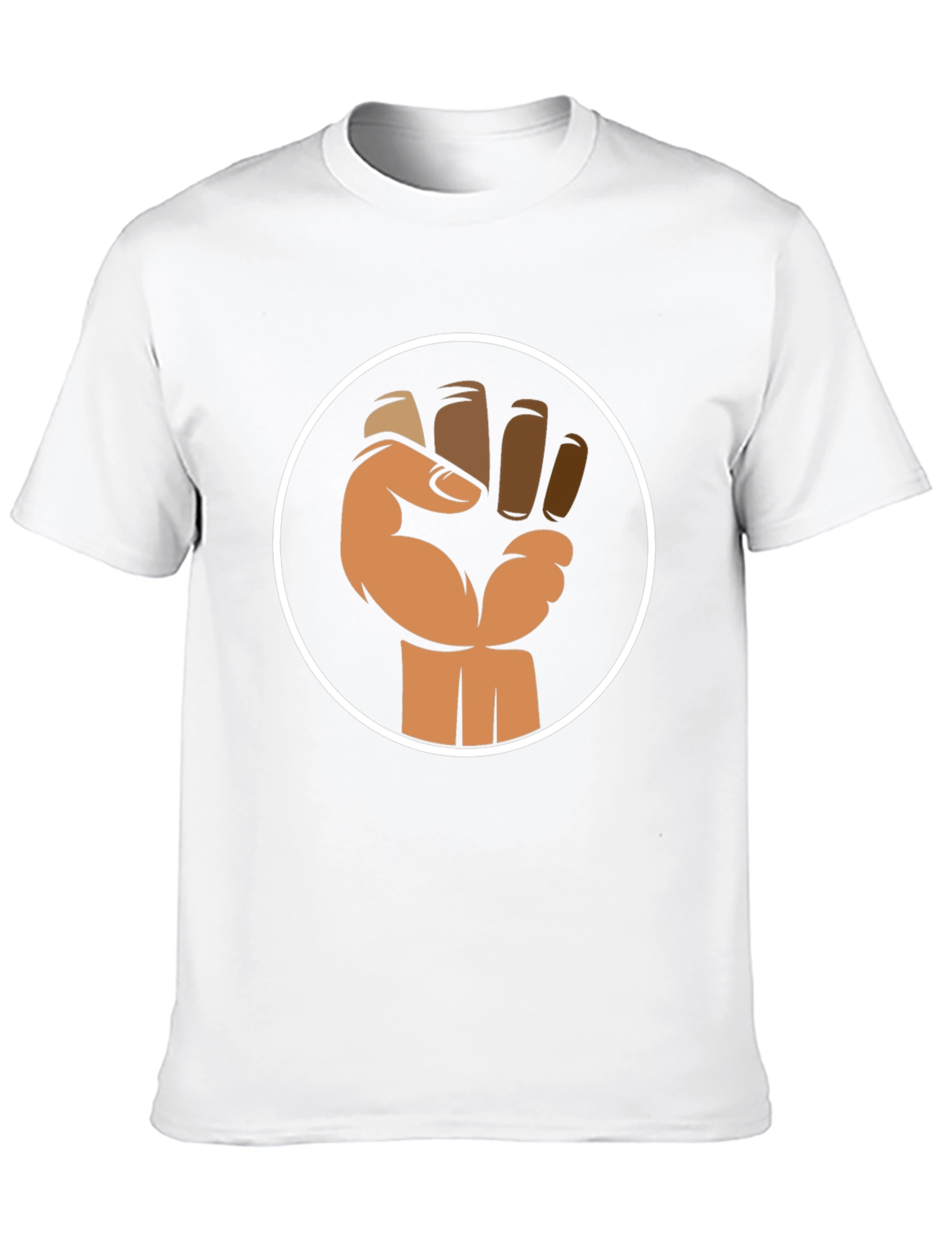 Empowered Fist Graphic Tee - Black