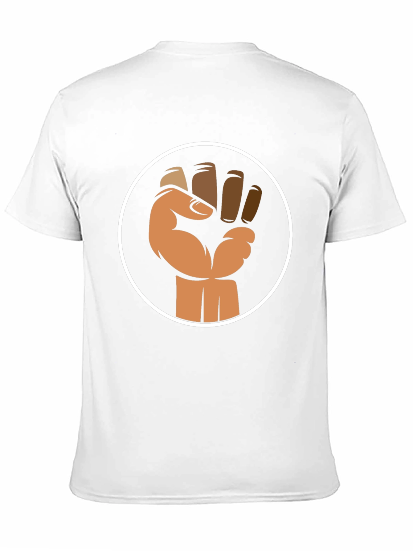 Empowered Fist Graphic Tee - Black