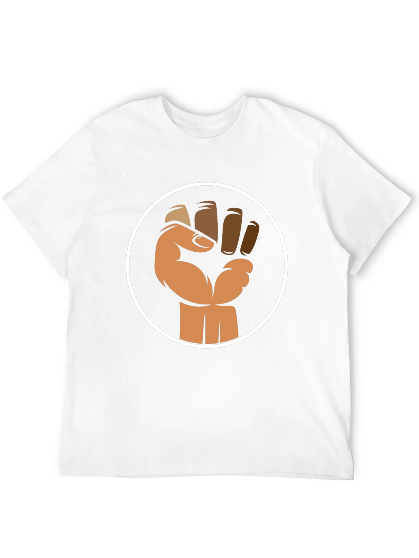 Empowered Fist Graphic Tee - Black