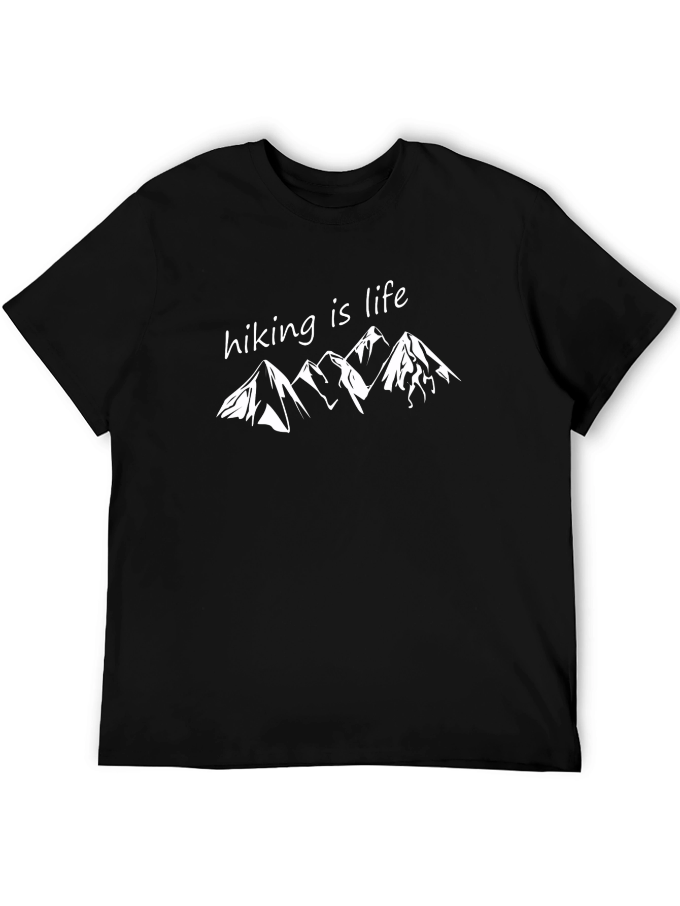 Hiking is Life Tee - Mountain Design