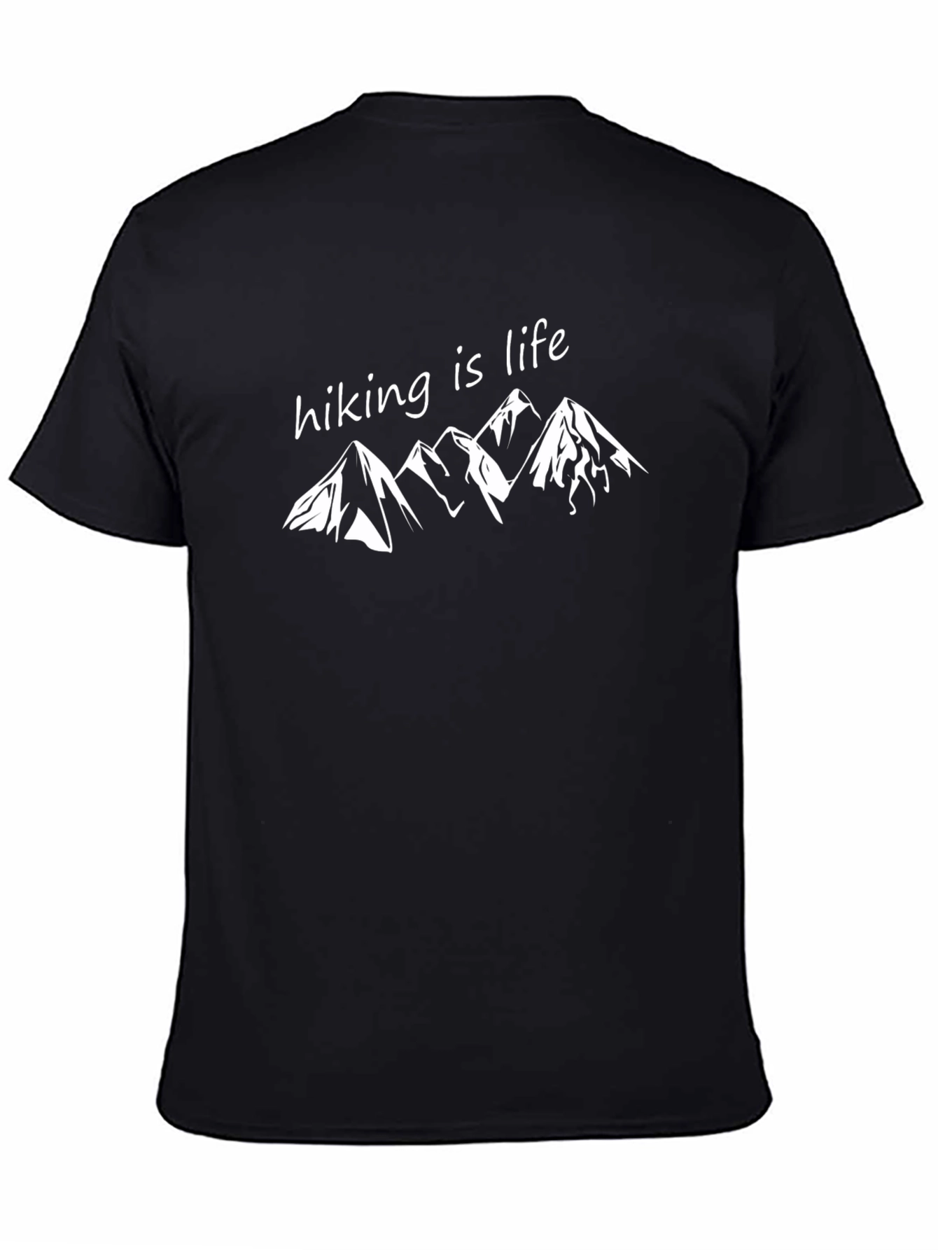 Hiking is Life Tee - Mountain Design