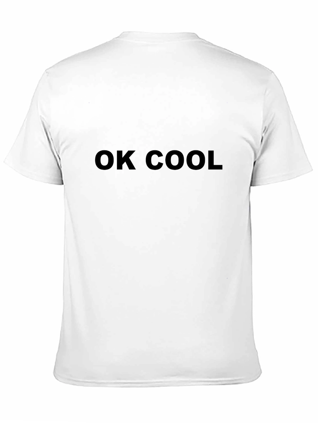 Ok Cool Graphic Tee - Mens Black T-Shirt