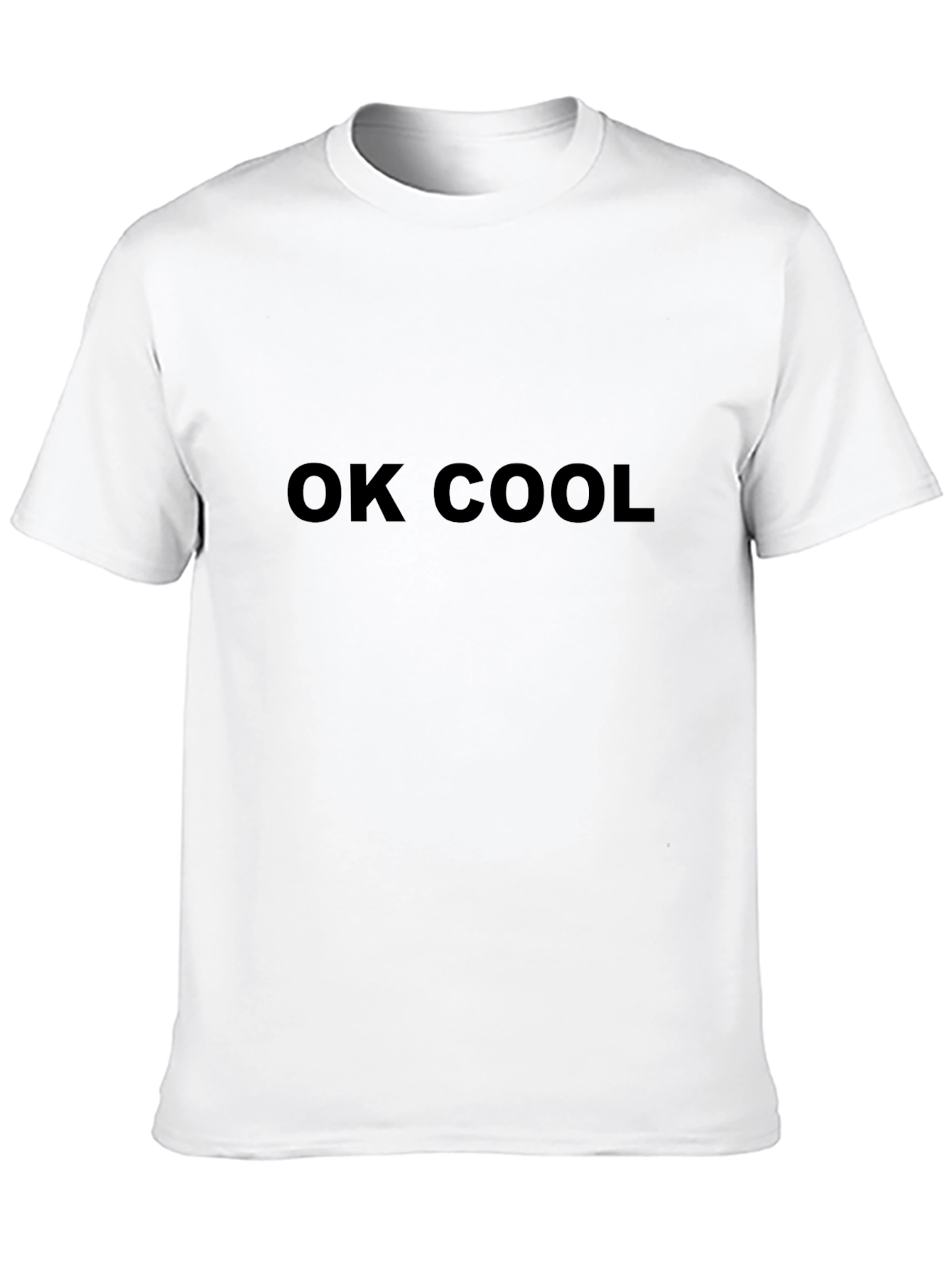 Ok Cool Graphic Tee - Mens Black T-Shirt