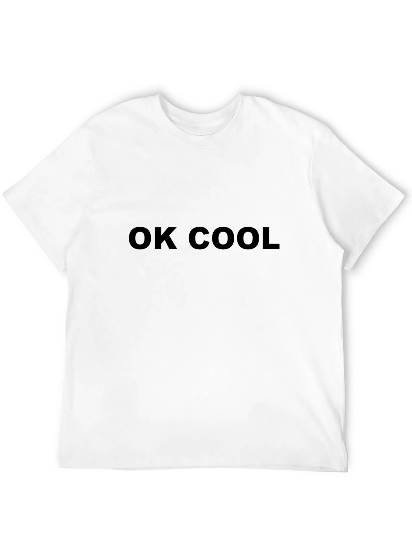 Ok Cool Graphic Tee - Mens Black T-Shirt