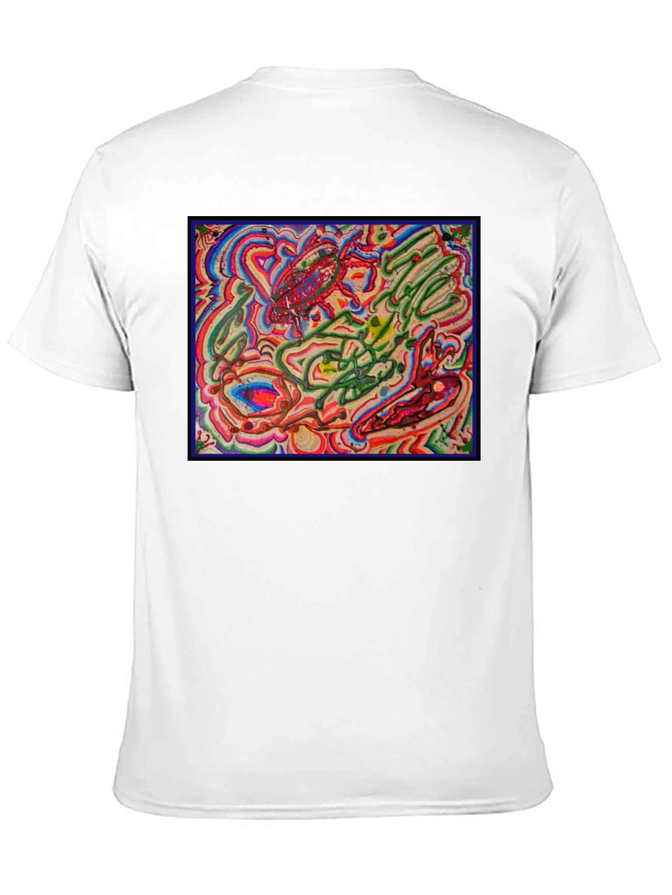 Abstract Art Graphic Tee - Modern Unisex T-Shirt