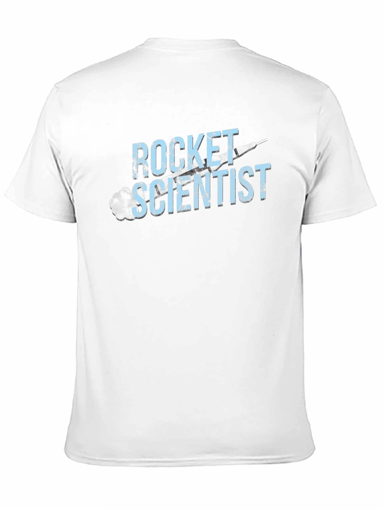 Rocket Scientist Black Graphic Tee