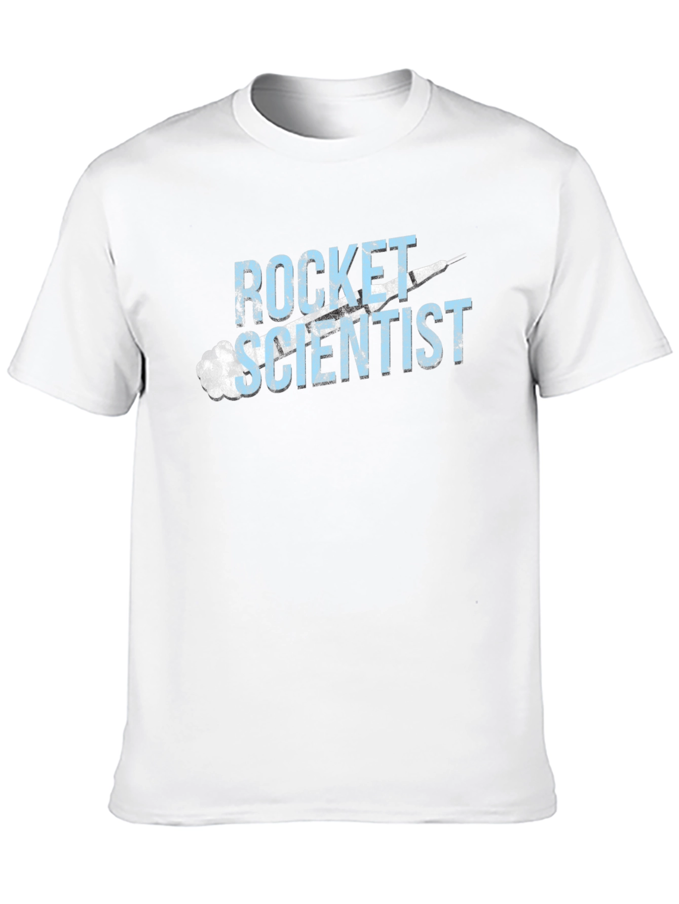 Rocket Scientist Black Graphic Tee