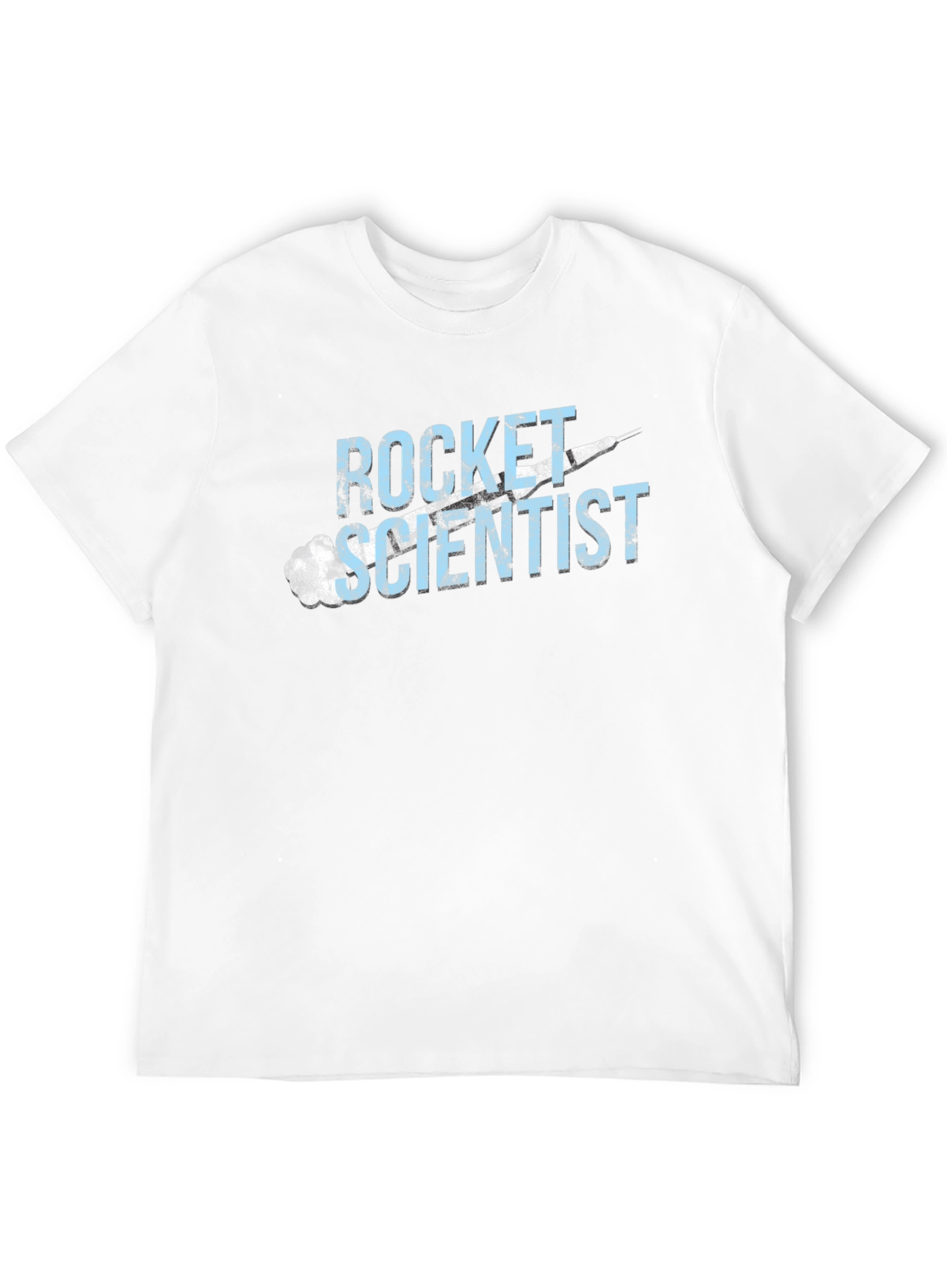 Rocket Scientist Black Graphic Tee
