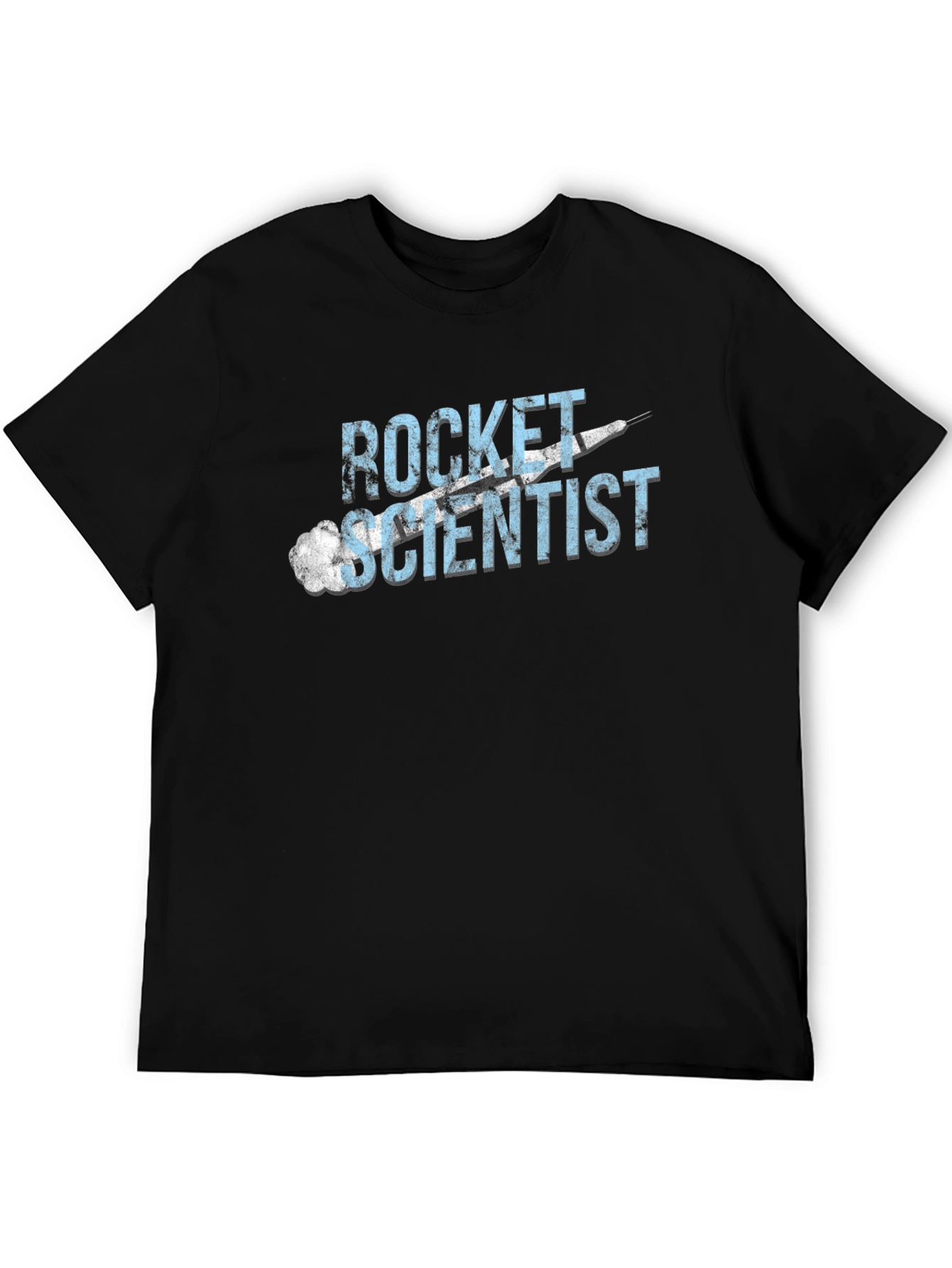 Rocket Scientist Black Graphic Tee