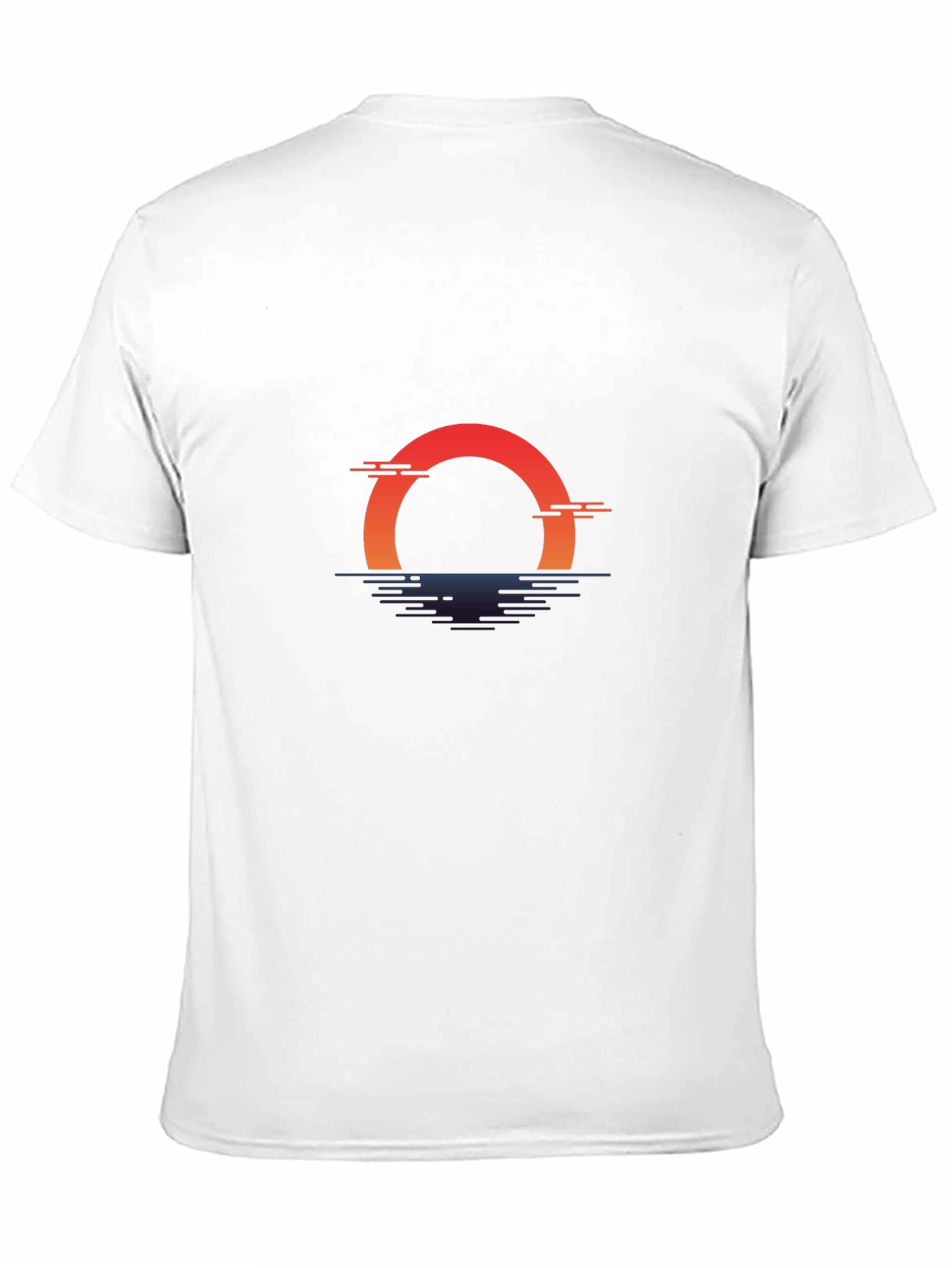 Sunset Horizon Graphic Tee - Stylish Comfort