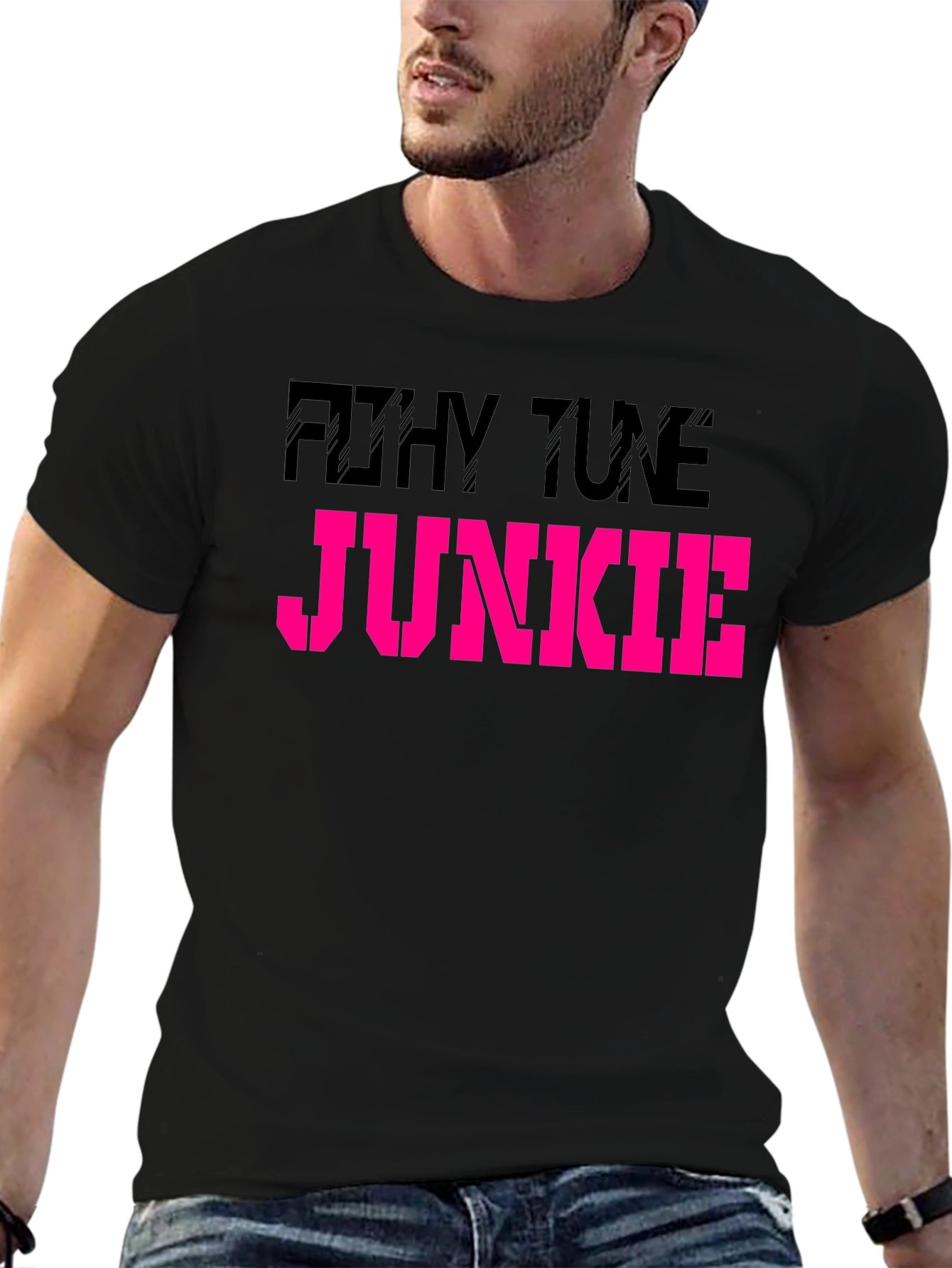 Filthy Tune Junkie Black Graphic Tee