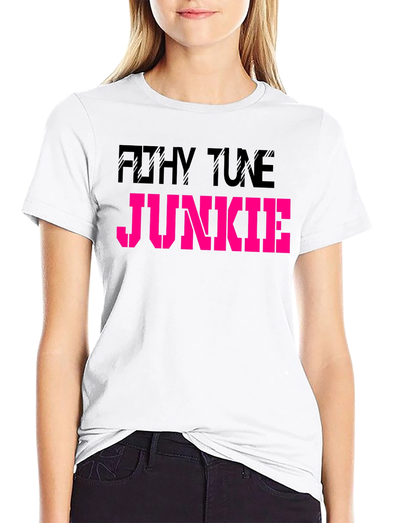 Filthy Tune Junkie Black Graphic Tee