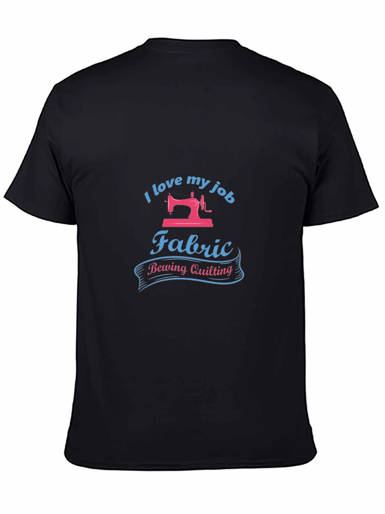 Sewing Lover Black T-Shirt