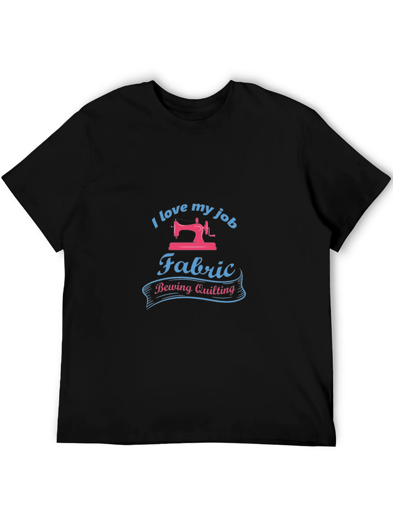 Sewing Lover Black T-Shirt