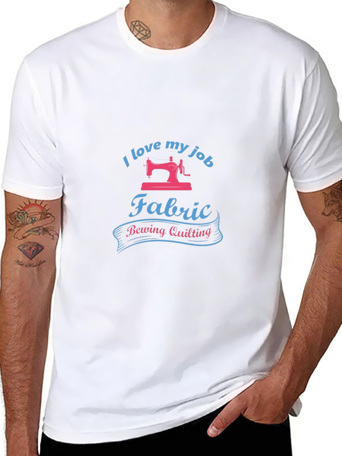 Sewing Lover Black T-Shirt
