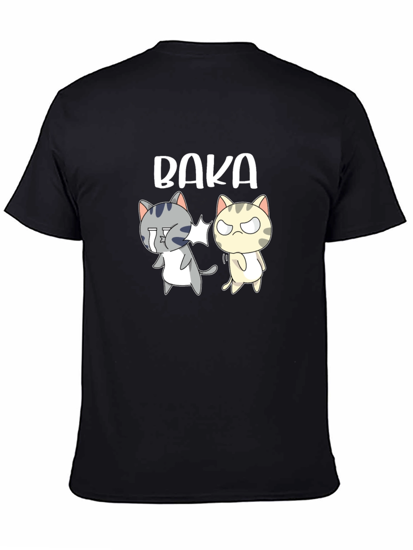 Baka Slap Cats Graphic T-Shirt