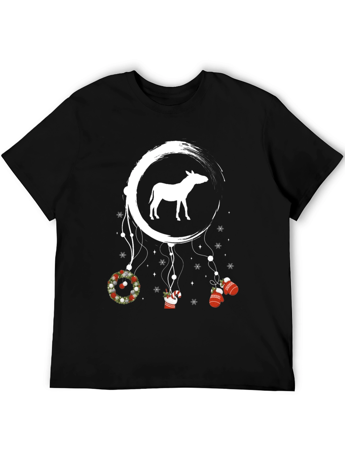 Christmas Donkey Dreamcatcher T-Shirt