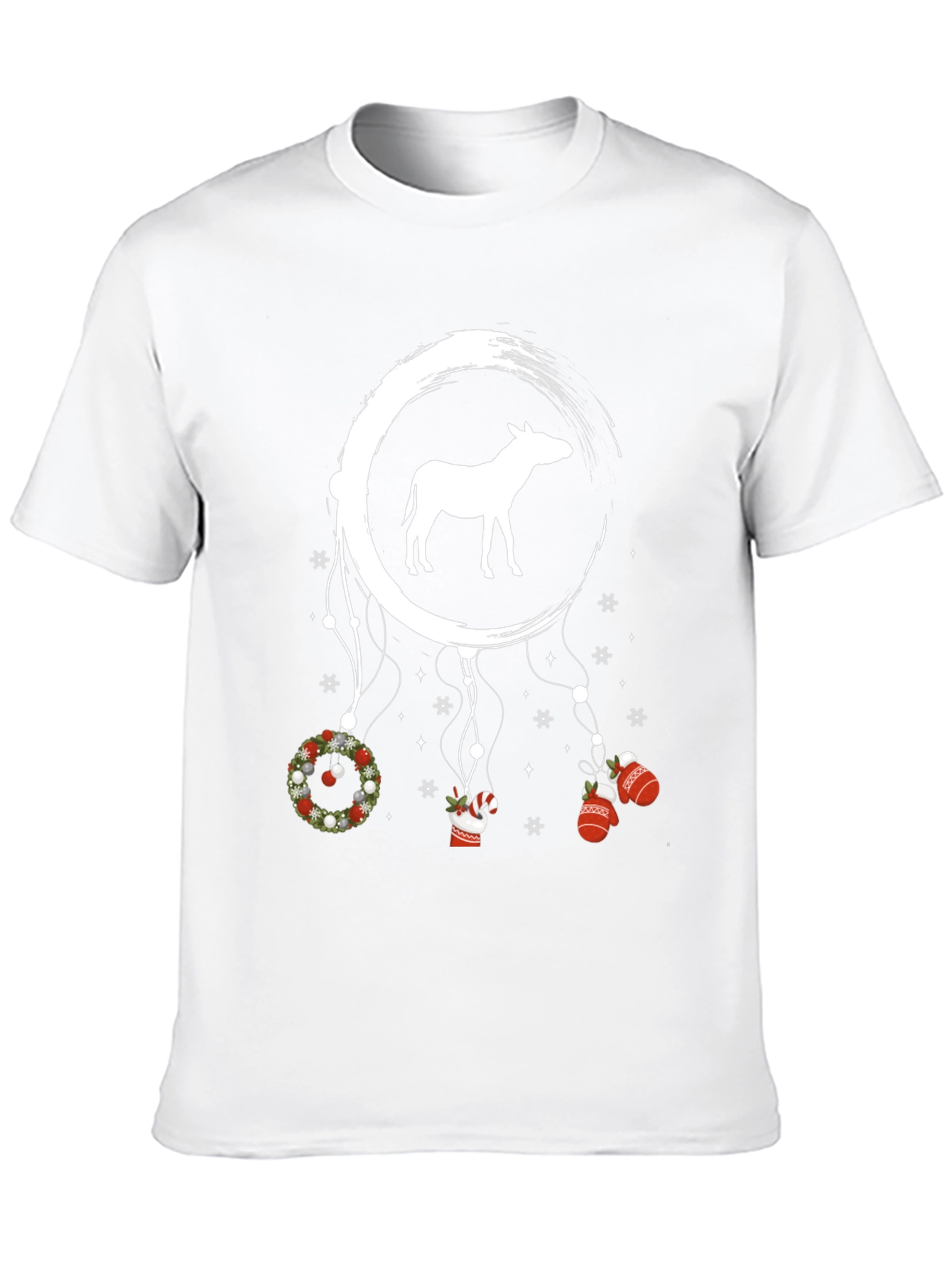 Christmas Donkey Dreamcatcher T-Shirt