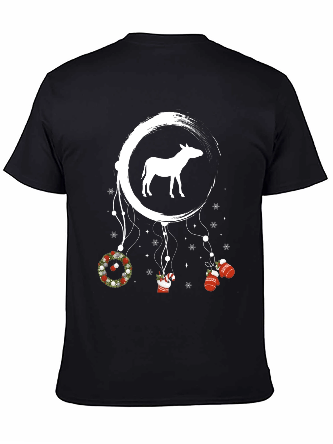Christmas Donkey Dreamcatcher T-Shirt