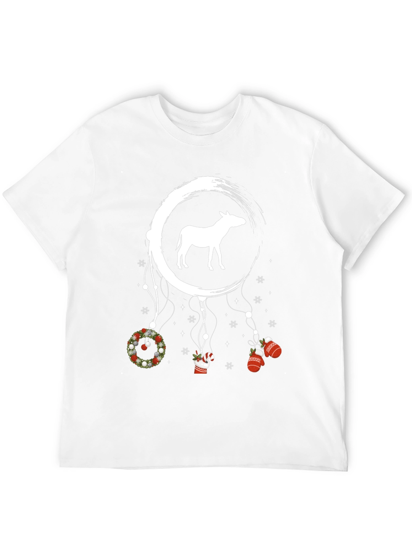 Christmas Donkey Dreamcatcher T-Shirt