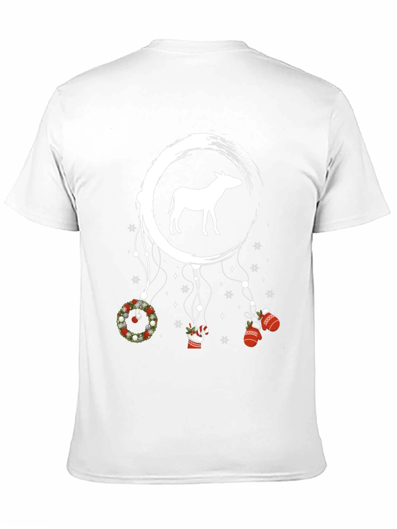Christmas Donkey Dreamcatcher T-Shirt