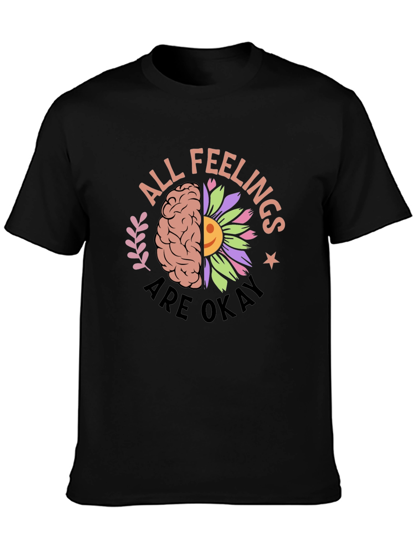 All Feelings Are Okay Graphic Tee