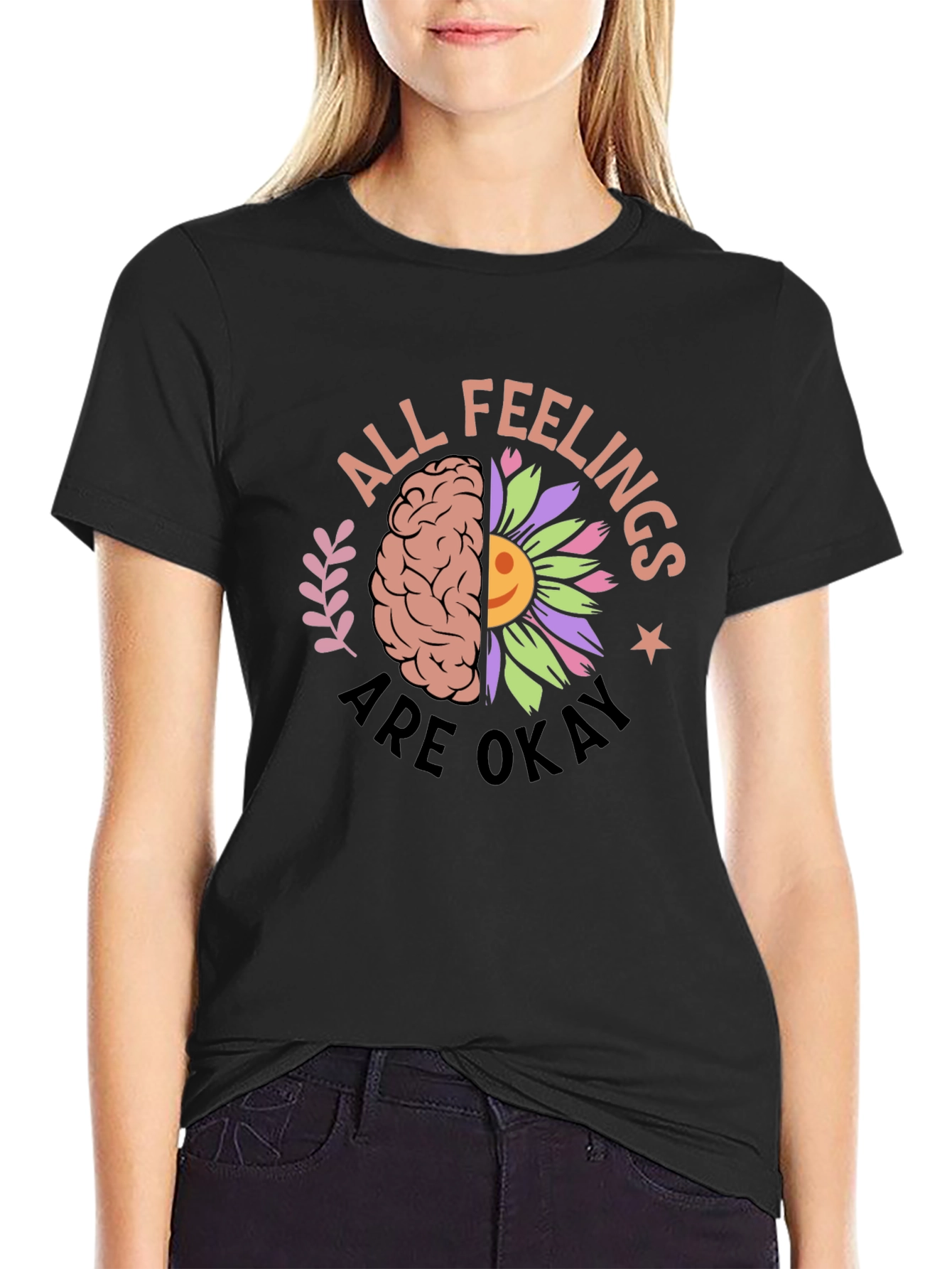 All Feelings Are Okay Graphic Tee
